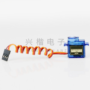 Micro Servo SG90 9G, Motor Eléctrico para Modelo de Avión RC, Cuerpo de Plástico, Motor con Escobillas - Product Image 3