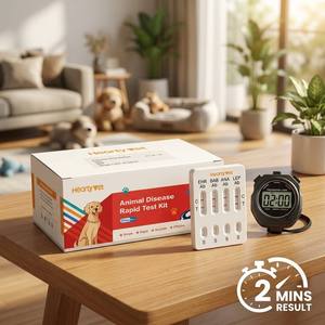 Kit di Test Rapido 4 in 1 per Screening Avanzato di Infezioni da Acari e Batteri: EHR BAB ANA LEP Ab - Product Image 2