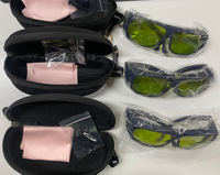 Nouvelles lunettes de protection laser professionnelles XINLAND EN207 conformes aux normes XL-SG012, longueur d'onde 600-1100nm, OD4+ OD6+ OD7+ OD12+