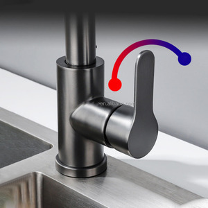 Meistverkaufte Gourmet-Luxus-Smart-Wasserfall-Küchenarmatur aus 304 Edelstahl mit Ausziehfunktion - Product Image 2