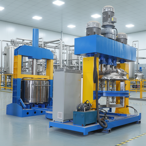 Double-Shaft Mixer Disperser <b>Tile</b> Adhesive Mixer Silicone Sealant Mixer Planeatry Mixer - Product Image 1