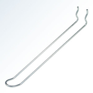 Anti Rust Long Double Wire Double Loop Pegboard <b>Hook</b> For Supermarket Convenience Store Goods <b>Wall</b> Display - Product Image 1