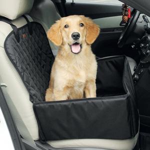 Co-Pilot asiento delantero 600D Oxford tela acolchada <span class=keywords><strong>coche</strong></span> perro asiento cojín grueso algodón relleno completo envolvente mascota asiento de <span class=keywords><strong>coche</strong></span> cubierta - Product Image 1