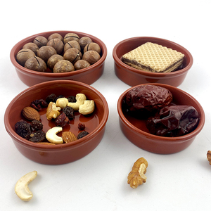 Venta al por mayor OEM diseño de cerámica utensilios de cocina platos de terracota plato de tapas de terracota con logotipo personalizado - Product Image 1