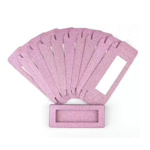 Boîtes en papier biodégradables pour faux cils avec logo personnalisé Nouvelles tendances Boîtes de cils vides avec marque privée Emballage avec emballage - Product Image 2