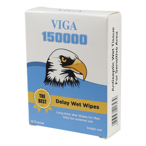 Salviette Ritardanti Maschili Super Viga Formula Naturale Sicure Affidabili Lunga Durata Cura Intima Salute Sessuale Ecologiche - Product Image 3