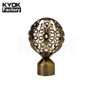 KYOK 2020 décor à la maison tringles à rideaux accessoires évider le fer ensemble de tringle à rideaux