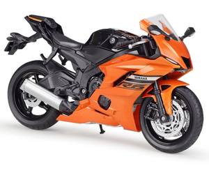 WELLY 1:12 2020 YZF <span class=keywords><strong>R6</strong></span> Locomotive lourde Alliage Moto Simulation Modèle Jouet - Product Image 5