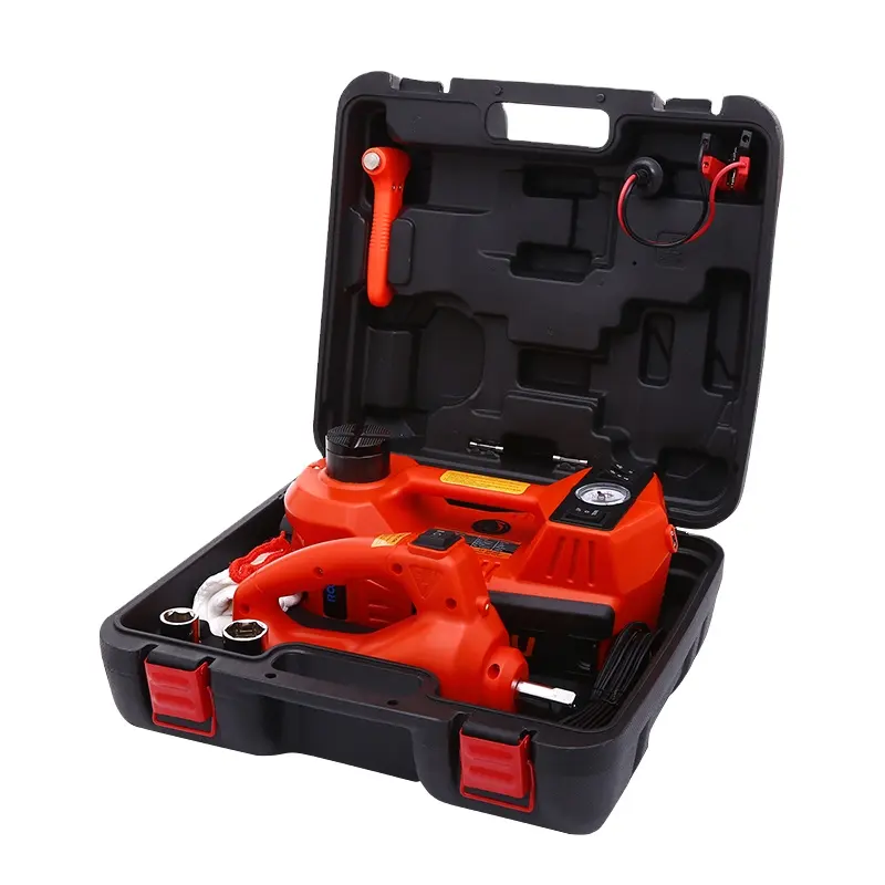 3 In 1 5 Tons Electric Hydraulic Jack With Electric Impact Wrench And Air Inflation Electric Hydraulic Jack Set For Car