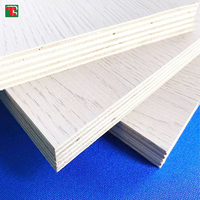 Panneau de contreplaqué mélaminé HMR 1800 mm, grain de bois gris, 16 mm, 4x8, 15 mm blanc, 18 mm MDF