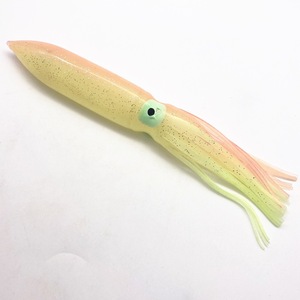 Leurre souple de qualité supérieure 30cm 55g en forme de pieuvre/calamar avec jupe pour la pêche au trolling en eau salée de kokanee et de thon, matériel de pêche au gros gibier - Product Image 3