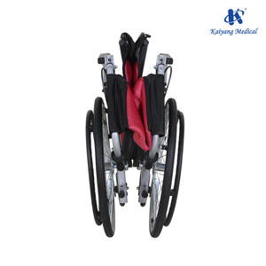 Fauteuil roulant manuel pliable léger en aluminium portable pour adultes, personnes âgées et handicapées, prix du fauteuil roulant - Product Image 6