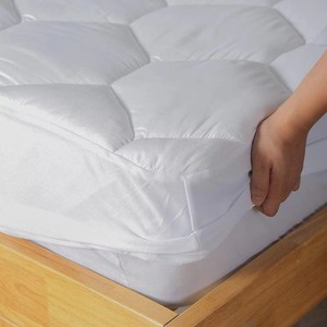 Protège-matelas matelassé à poches profondes, en <span class=keywords><strong>duvet</strong></span> alternatif, pour toutes les tailles <span class=keywords><strong>de</strong></span> lit - Product Image 3