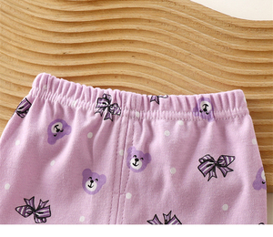 Set di biancheria intima per bambini con motivo Cartoon 100% cotone traspirante in autunno <span class=keywords><strong>pigiama</strong></span> per ragazzi e ragazze termico - Product Image 6