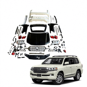 Maictop Accessoires Automobile Kit Carrosserie et Pare-chocs de Lifting pour <span class=keywords><strong>Land</strong></span> <span class=keywords><strong>Cruiser</strong></span> Série LC 200 LC200 2008-2015 vers 2016 2017 2018 - Product Image 1