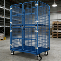 Carretilla de Paletización Elegante con Base de Acero, Tamaño de Paleta Personalizado, Base de Paleta de Acero Preparada para Montacargas para un Transporte Sencillo