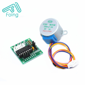 5V 4เฟส<span class=keywords><strong>28YBJ</strong></span>-<span class=keywords><strong>48</strong></span>สเต็ปเปอร์มอเตอร์และ ULN2003สเต็ปเปอร์มอเตอร์ไดรฟ์โมดูล - Product Image 3