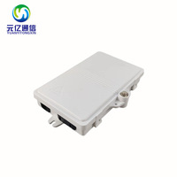 Caja de Distribución de Fibra Óptica FTTH de 2 Núcleos, Impermeable para Exteriores IP65, Montaje en Pared, Caja de Terminación, Caja de Conexiones, ODB, FDB