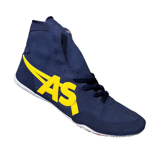 Vendita Diretta dalla Fabbrica di Scarpe da Wrestling Alte Antiscivolo Adatte per Allenamento di Boxe e Sollevamento Pesi Indoor - Product Image 1