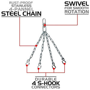 กระสอบทรายแบบมืออาชีพอุปกรณ์ชกมวยสำหรับใช้ในโรงงานปากีสถาน - Product Image 4