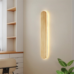 Jylighting dài Đèn tường gỗ rắn tối giản hiện đại hành lang cạnh giường ngủ phòng ngủ phòng khách nền tường Đèn tường cho nhà - Product Image 6