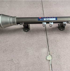 Tissu occultant double face en polyester 100% de haute qualité avec finition en lin, adapté aux rideaux d'hôtel - Product Image 2