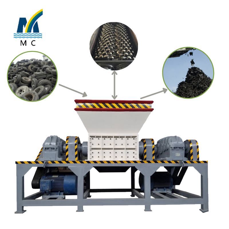 Waste Rubber Tyre Recycle Machine Used
