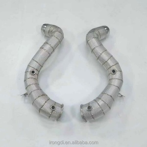 Tubo de Escape Deportivo con Protección Térmica para Mercedes-Benz C63 C63S AMG W205 4.0T, 2019+ - Product Image 1