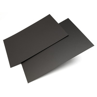 Rouleau de feuille rigide en PVC noir 0,3 mm 0,5 mm 1 mm 2 mm 3 mm, feuille plastique mate ou brillante pour thermoformage