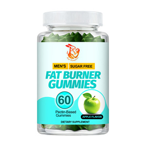Gomitas Quemagrasas Sin Azúcar para Hombre, Precio al por Mayor, con Extracto de Garcinia, Acelera el Metabolismo, Suplemento Dietético - Product Image 1