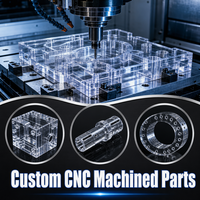 Fabricante de Piezas Acrílicas CNC, Componentes Acrílicos Transparentes Personalizados Mecanizados por CNC, Prototipo a Producción en Masa, OEM, ODM, Venta al Por Mayor