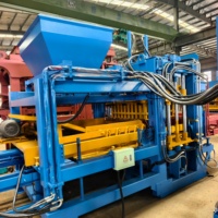 Máquina de Producción de Bloques de Hormigón QT10-15, Equipo Automático de Alta Capacidad para Fabricación de Ladrillos