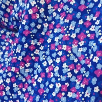 Tissu jersey imprimé double brossé en polyester et élasthanne pour la fabrication de vêtements d'extérieur pour filles - Extensible et résistant à l'eau