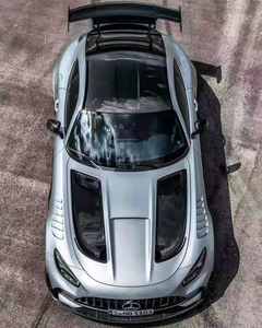 Kit de carrosserie en fibre de carbone de style série noire pour pare-chocs <span class=keywords><strong>AMG</strong></span> GT GT GTR, capot d'aile, <span class=keywords><strong>prix</strong></span> d'usine - Product Image 6