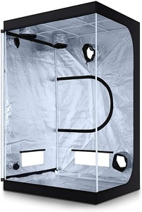 AGLEX Grow Tent 600D قماش أكسفورد الزراعة المائية مايلر الدفيئة تنمو مربع في الأماكن المغلقة - Product Image 2