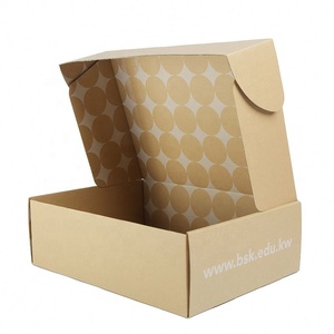 Maßgefertigte Wellpappe-Versandbox Bedruckte Faltbare Karton-Versandverpackung Papierbox für Bekleidungsmarken - Product Image 2