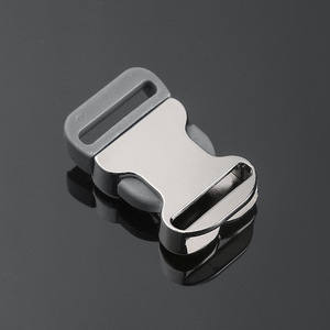 คลิปหนีบสายจูงสัตว์เลี้ยง Jiuyuan รูปกระดูก สีเงิน แบบปลดเร็ว สปริง 2022 - Product Image 3