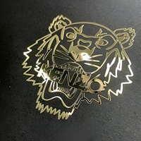 Etiqueta Adhesiva Personalizada con Transferencia UV DTF, Logotipo Comercial, Vinilo Metálico Dorado Resistente al Agua, Embalaje con Certificación ISO 9001