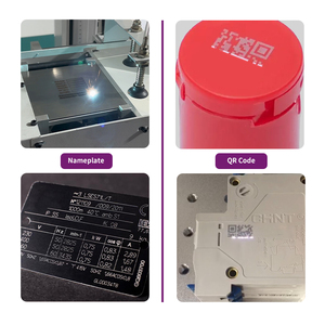 Zixu kim loại nhôm cố định tài sản thẻ và nhãn Máy in di động với mã vạch 50W 30W 20W sợi Laser đánh dấu máy - Product Image 2