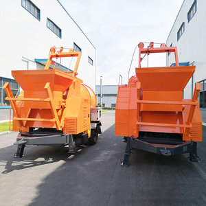Mezcladora de Mortero Móvil, Máquina Integrada para Mezclar y Transportar Concreto, Transportador Automático de Cemento para Obras de Construcción - Product Image 6