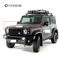 Pour Suzuki Jimny JB74 JB64 mettre à niveau le capot moteur en fibre de carbone dans le style DAMD