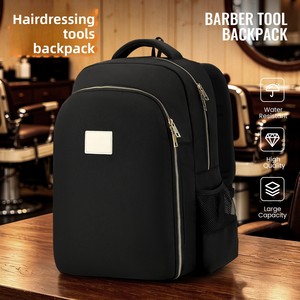 Kit d'outils de coiffure, sac à bandoulière à fermeture éclair, grande capacité, élégant, portable, résistant à l'eau, sac de transport de haute qualité - Product Image 5