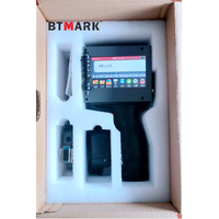 BTMARK Tragbarer Großschrift 50mm Dual-Cartridge Handheld-Tintenstrahldrucker