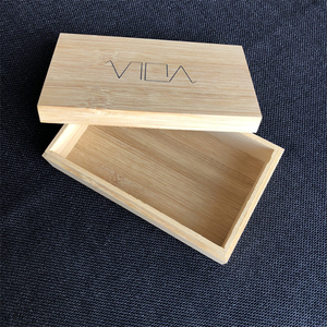 Hộp Gỗ Tre Đóng Gói Quà Tặng Hình Vuông Tùy Chỉnh Có Nắp Đậy Hộp Gỗ Sang Trọng - Product Image 4