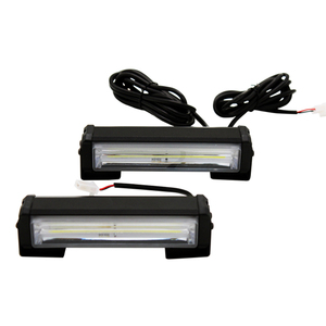 2 pièces/ensemble 32W haute luminosité voiture COB voyant d'avertissement voiture style d'urgence stroboscopique barre lumineuse <span class=keywords><strong>Auto</strong></span> <span class=keywords><strong>Flash</strong></span> blanc rouge bleu jaune - Product Image 5