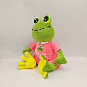 Nuevo y popular juguete de peluche transfronterizo: Muñeco de pareja de ranas, almohada, regalo de Pascua, de poliéster y algodón PP, lindo y lavable. - Product Image 6