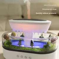 Humidificateur intelligent IBN Rain Cloud, diffuseur d'arômes, contrôle tactile automatique, goutte à goutte d'eau, lumière LED, bruit blanc, aide au sommeil