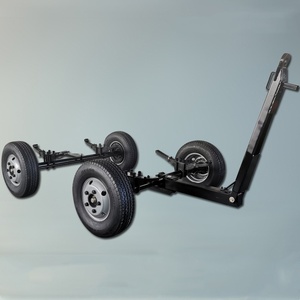 Remolque Móvil con Compresor de Aire para Ejes Delanteros y Traseros de 4 Ruedas, con Amortiguador de Placa de Acero, Fabricante de Ejes para Remolques - Product Image 2