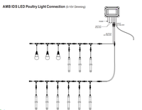 Regulador de Luz para Galpones de Aves, Controlador de Intensidad de Luz 0-10V, Programable, AC100-240V