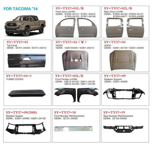 Supporto automatico per rinforzo paraurti anteriore Aftermarket per Tacoma 2016 2017 2018 OEM 52131-04031 - Product Image 5